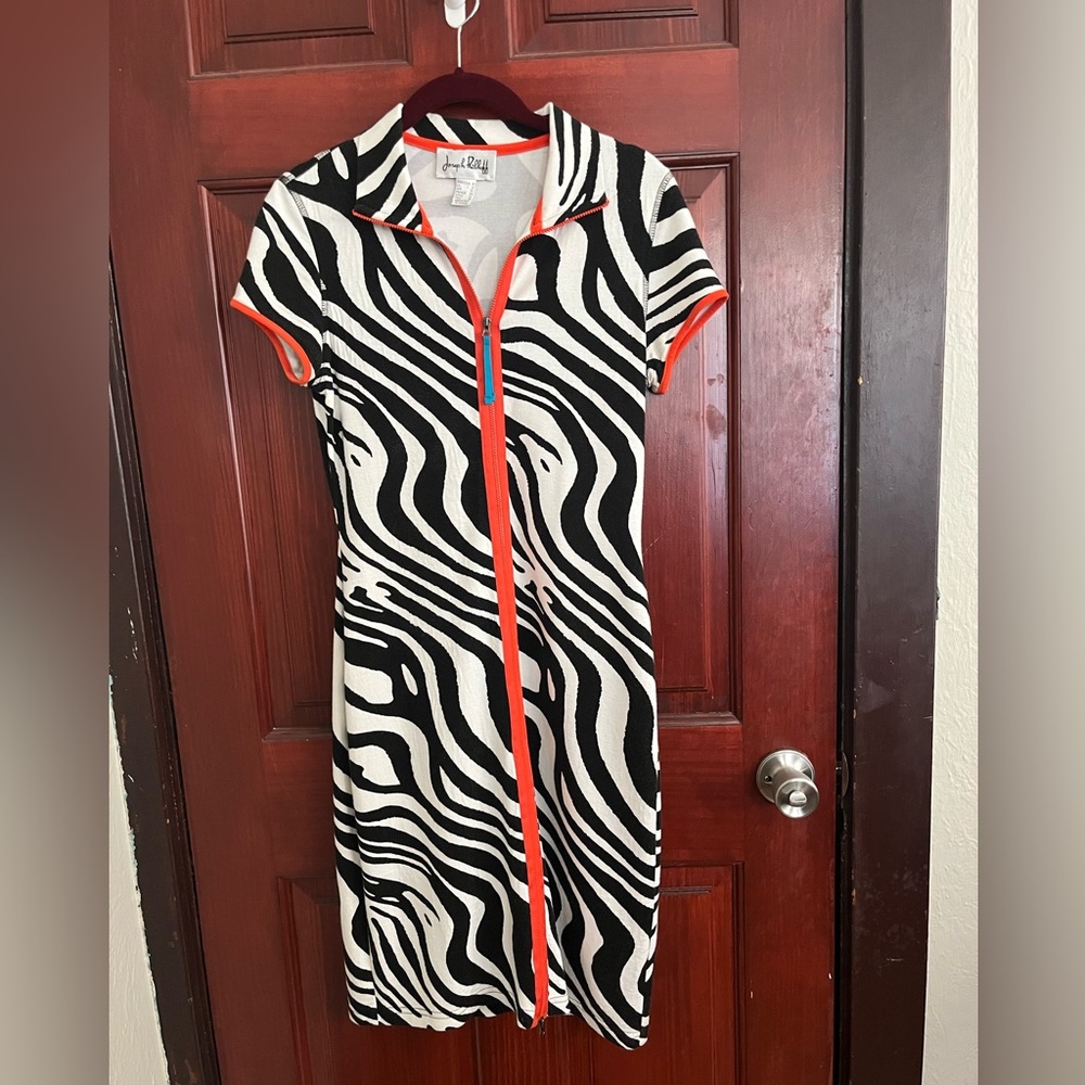 Joseph Ribkoff Zebra Print Dress